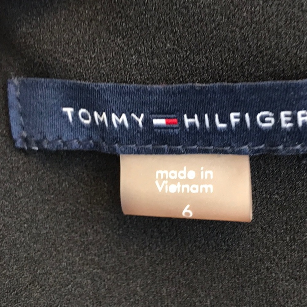 Tommy Hilfiger Black Bell Sleeve Dress - Picture 13 of 14